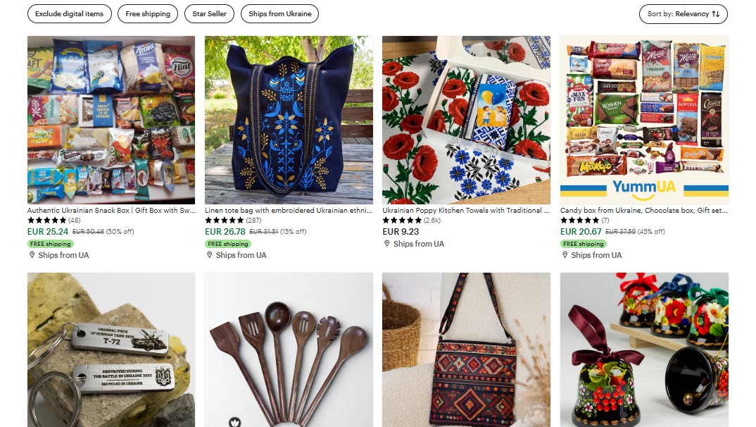 Українські магазини на Etsy