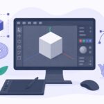 3D-програми для моделювання — ілюстрація